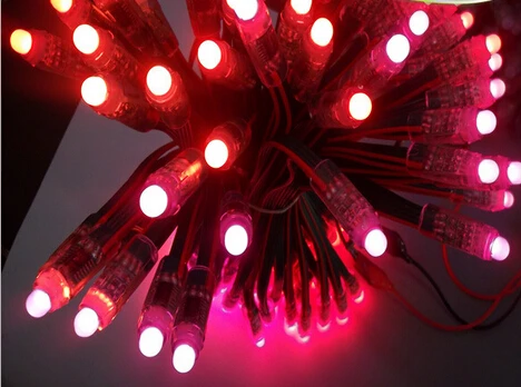 50 шт./100/400/1000 шт. DC 5 в 12 мм WS2811 RGB светодиодный пиксельный светильник модуль IP68