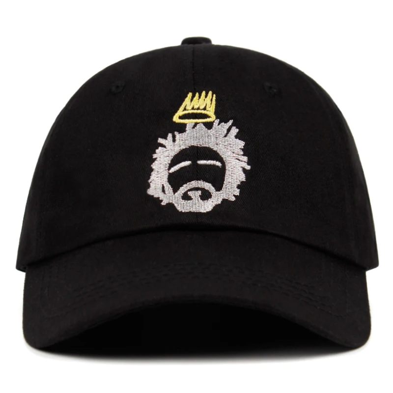 J. Кепка с короной и отцом коула модная бейсболка в стиле хип хоп хлопковая