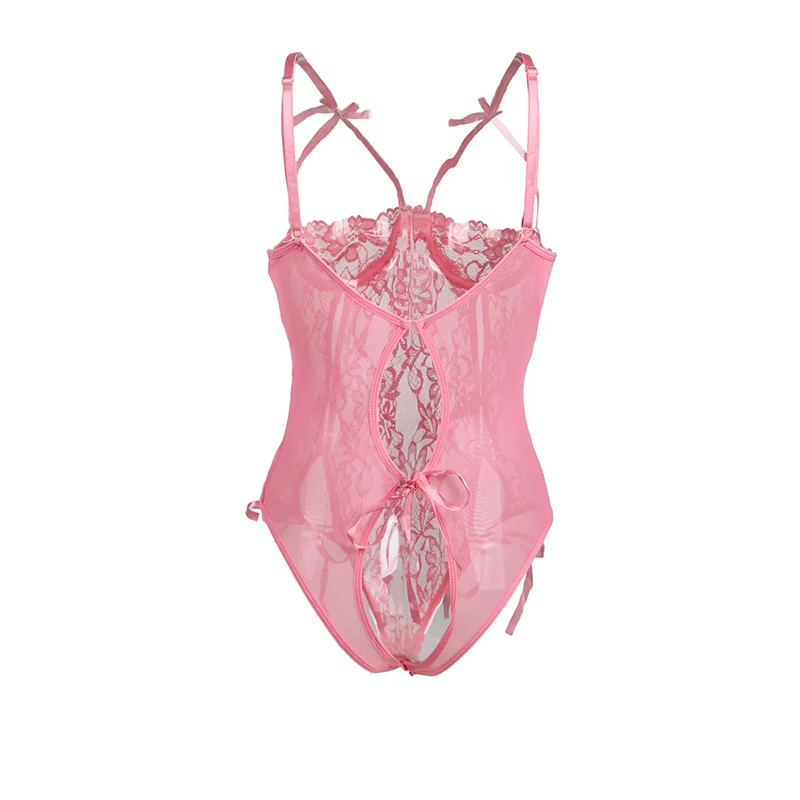 Ohyeahlover, женские боди, сексуальные комбинезоны, Macacao Feminino Comprido, комбинезоны, летние, RM80422, модные, розовые, кружевные, открытый бюст, Тедди