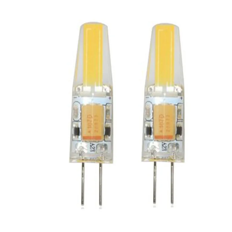 DHL Free 100pcs/lot G4 AC/DC12-24V COB Light 6W Super Quality LED Lamp Bulb Chandelier Lamps Replace Halogen | Освещение
