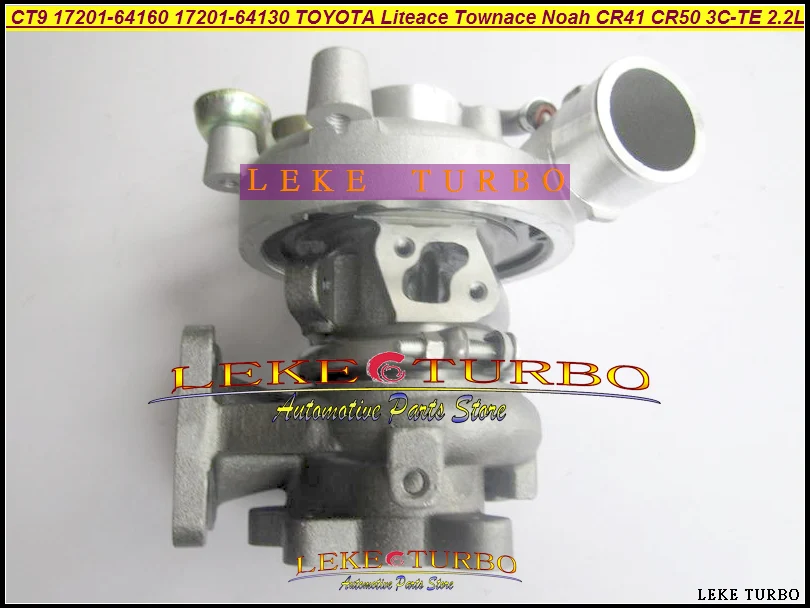Турбокомпрессор CT9 17201 64130 для TOYOTA Lite Town Liteace Townace Ноя CR40 CR41 CR50 3C T 3CT 3CTE л 90
