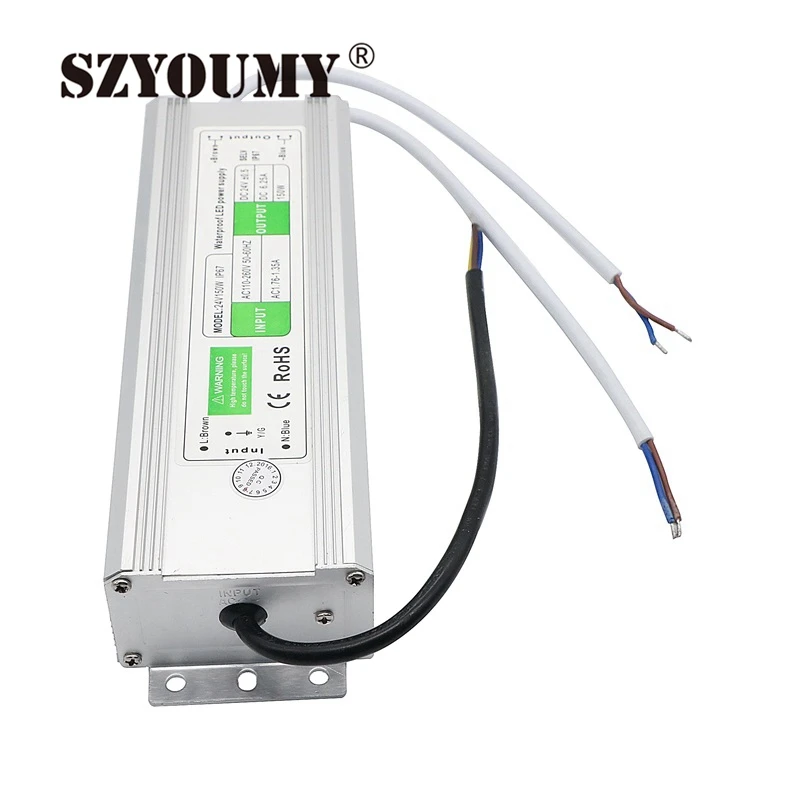 SZYOUMY 2 шт. DC 12 В 150 Вт Водонепроницаемый IP67 электронный светодиодный драйвер для