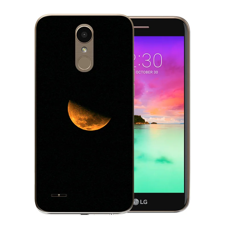 Роскошный гибкий чехол для LG K10 2017 задняя крышка M250 M250N X400 Мягкий силиконовый