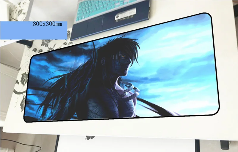 BLEACH Коврик для мыши для геймера, крутой игровой коврик для мыши 800x300x3 мм, большой восхитительный коврик для ноутбука, ПК, аксессуары для ноутбука, эргономичный коврик для мыши