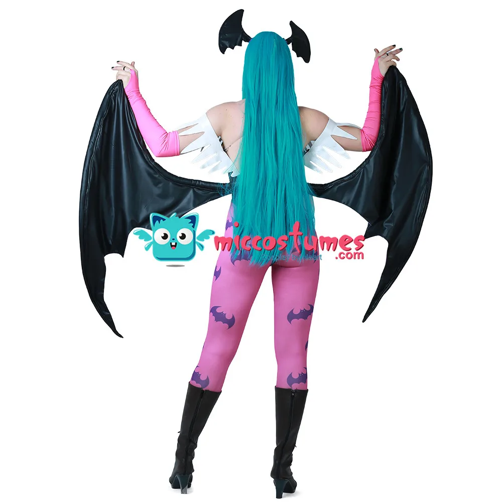 Morrigan Aensland; карнавальный костюм с крыльями; комплект одежды