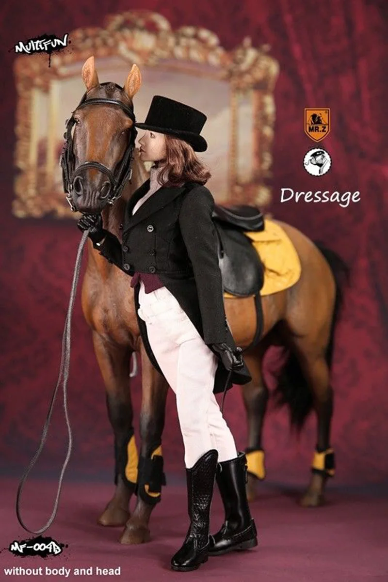 MR. Z MULTIFUN 1/6 Выездка MF004B Ганноверская лошадь Модель W женщина/мужчина одежда для 1" фигурка
