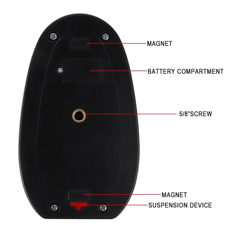 2 линейный красный лазерный нивелир портативный луч с вертикальными