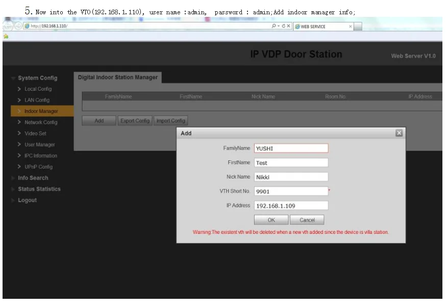 DH логотип мульти-язык VTH1660CH 10 дюймов сенсорный внутренний монитор, IP дверной звонок, видеодомофон, проводной дверной звонок