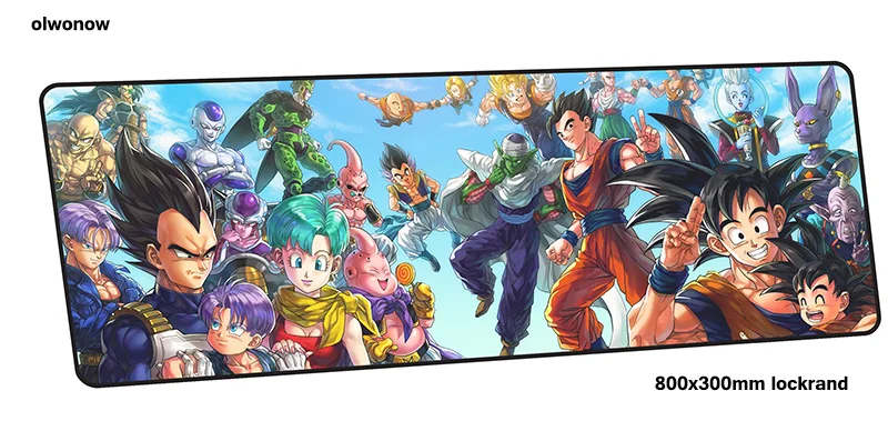 design 8 Dragon Ball Коврик для мыши с изображением 80x30 см для маленьких мальчиков подарок игровой коврик для мыши большой gamer коврик для мыши Аниме игра компьютерный стол padmouse клавиатура - Цвет: design 8