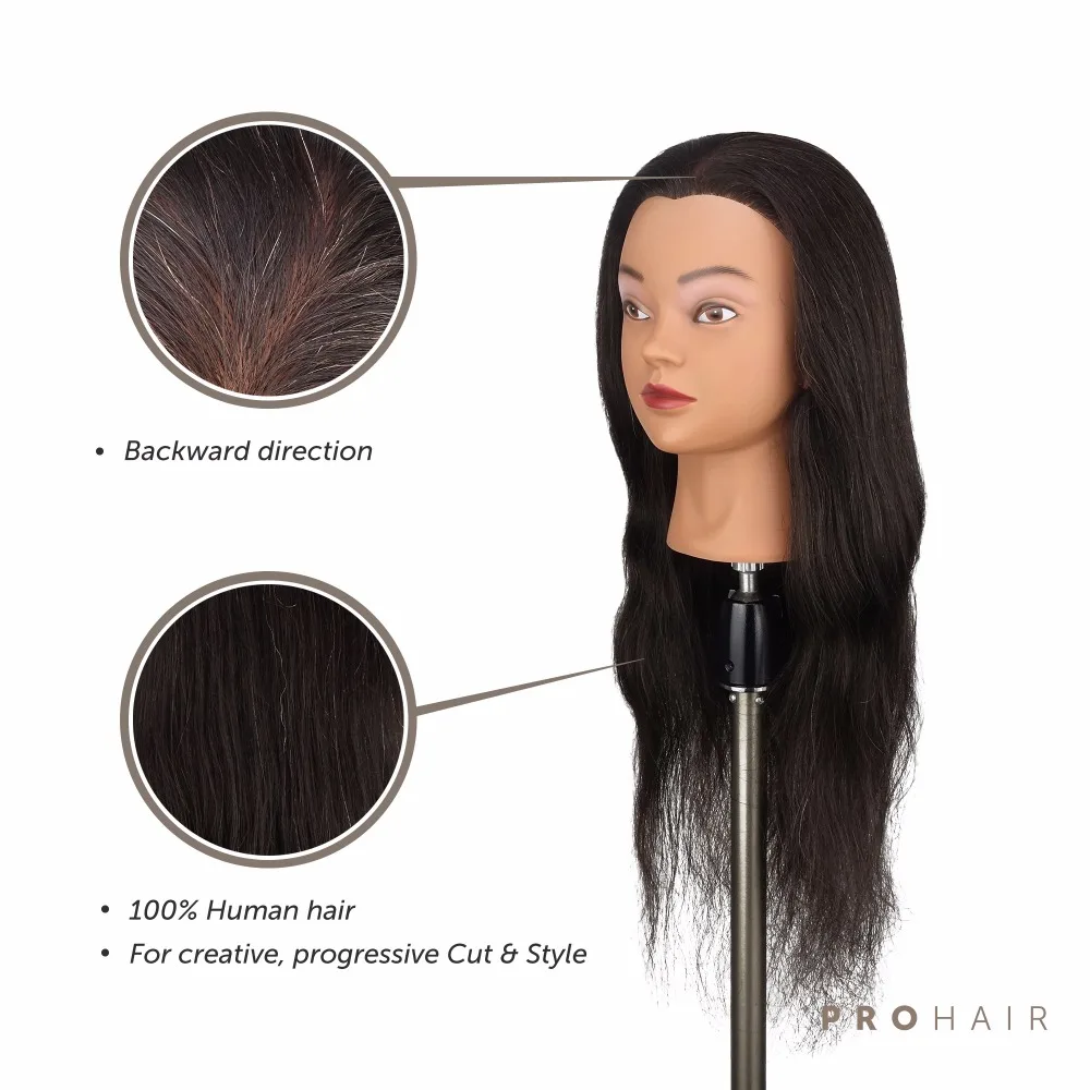 Женская голова манекен для тренировок 60 см 100% дюймов|black manikin|mannequin headfemale mannequin head |