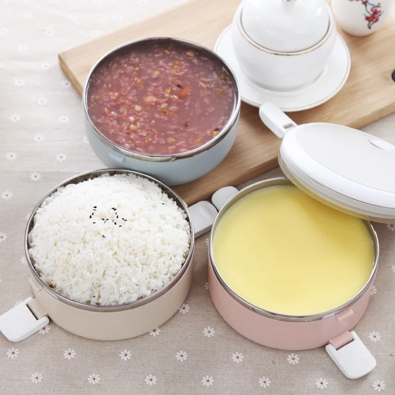 Коробка для обеда термальная еды Bento коробка из нержавеющей стали детей