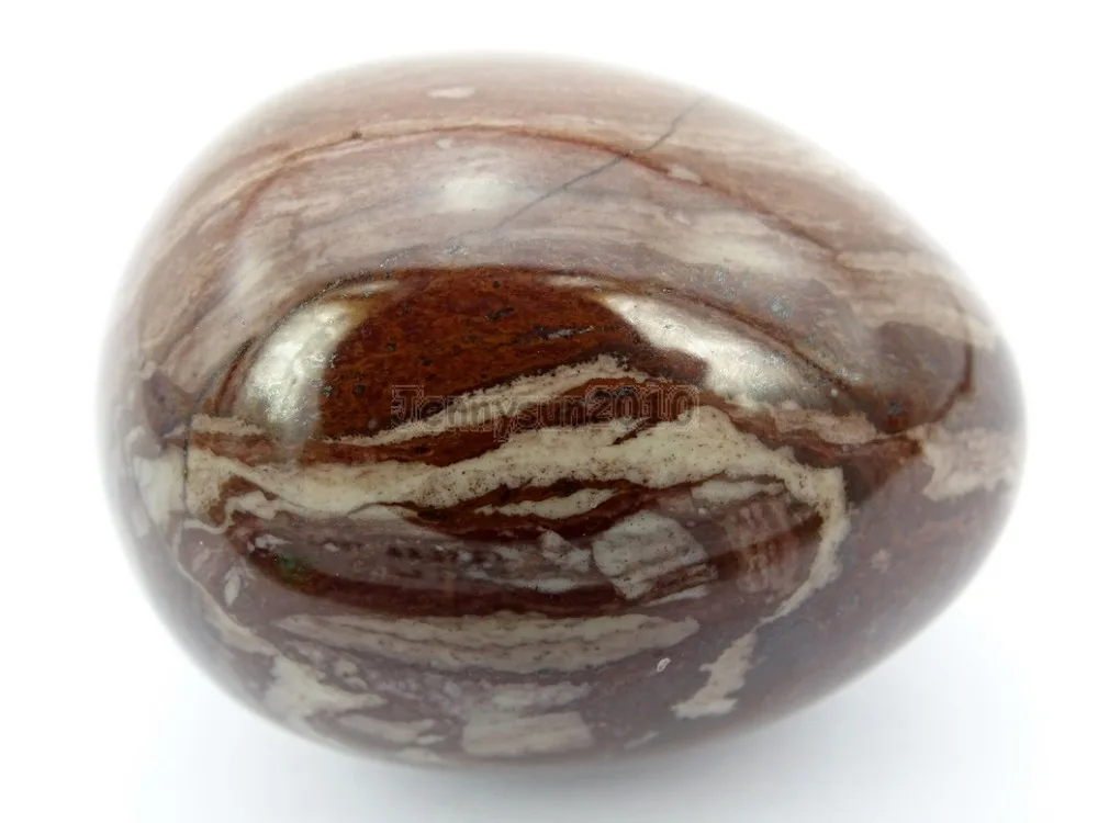Натуральный коллекционный шоколадный коричневый Jas per Gems камень яйцо Декор