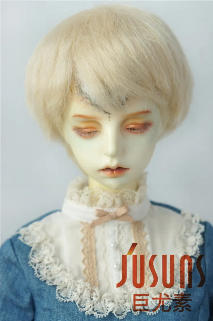 JD293 1/3 1/4 модный мохеровый парик BJD короткий Enfant Babay Размер куклы 7 8 дюймов 9