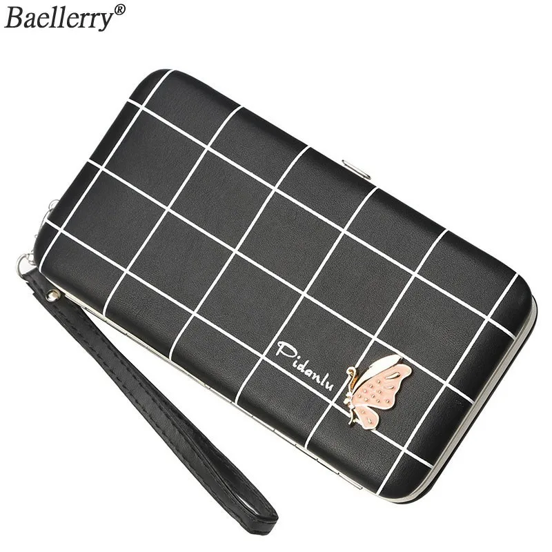 Брендовые женские кошельки Baellerry кожаный красивый женский кошелек клатч с