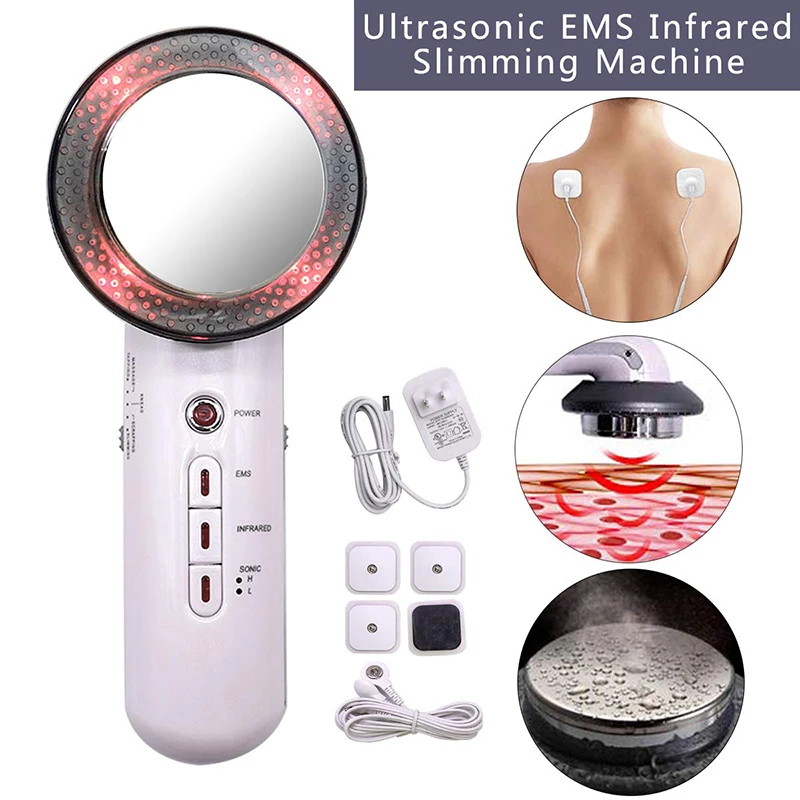 Ультразвуковая кавитация EMS Массажер для коррекции фигуры потеря веса Lipo анти