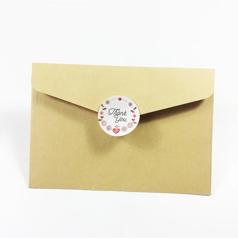 Винтажная Цветочная круглая наклейка 120 шт./лот герметичная этикетка для