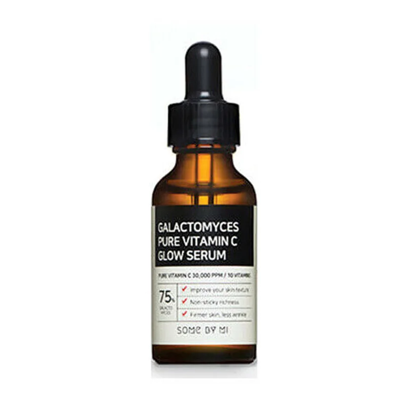 SOME BY MI Galactomyces Pure Vitamin C Glow Serum 30ml Facial Serum Freckles Blackhead Removal Face Exfoliator Whitening Essence
SOME BY MI Galactomyces Pure Vitamin C Glow Serum 30ml Facial Serum Freckles Blackhead Removal Face Exfoliator Whitening Essence