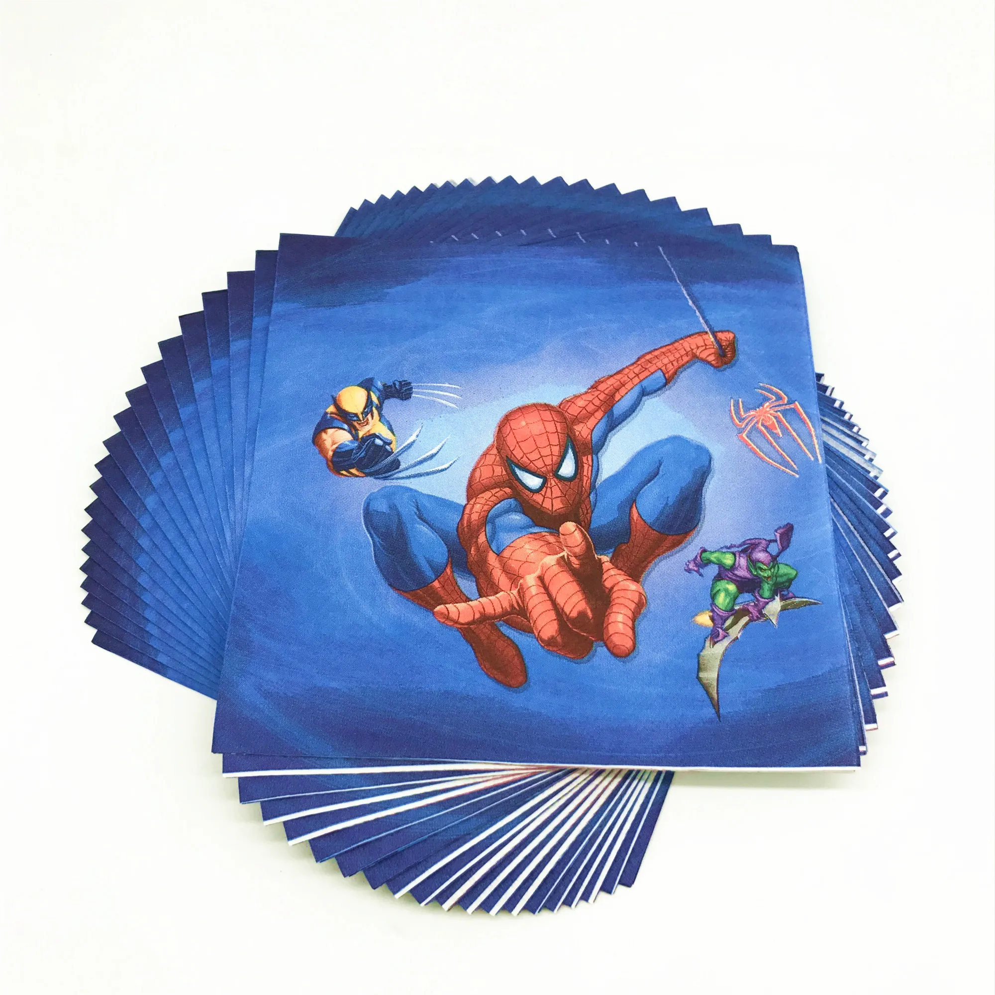 60Pcs Spiderman Theme Kids Boy Birthday Party Tableware Cups Plates Napkins Baby Shower Decoration For Family Supplies | Дом и сад