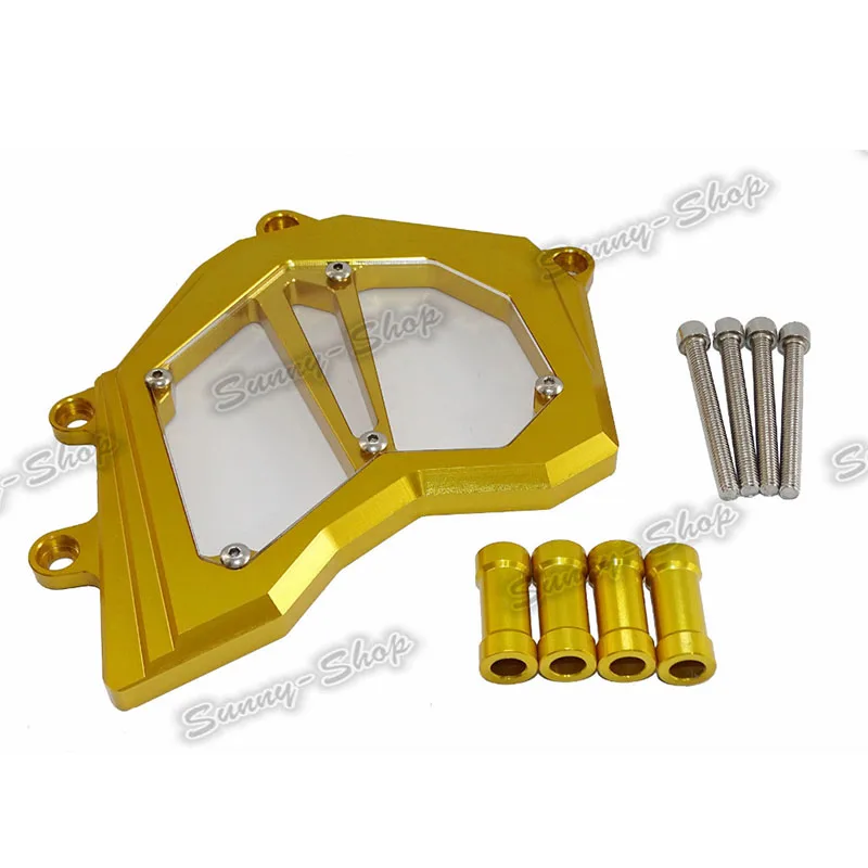 

waase Motorcycle Front Sprocket Chain Guard Cover Left Side Engine For Kawasaki ZX10R ZX-10R 2011 2012 2013 2014 2015 2016