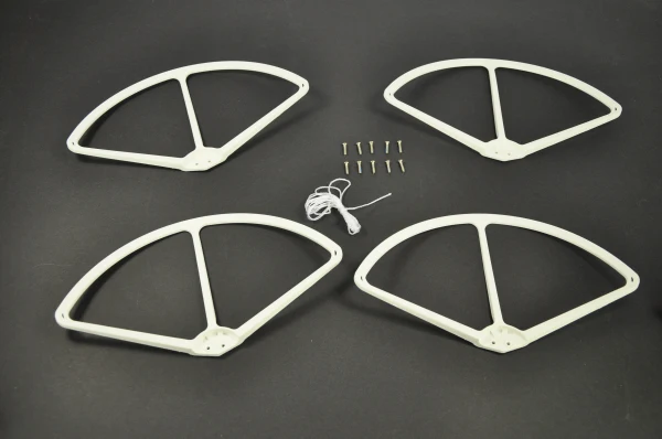

4 шт. белый пластиковый защитный бампер для пропеллера для DJI Phantom 1 2