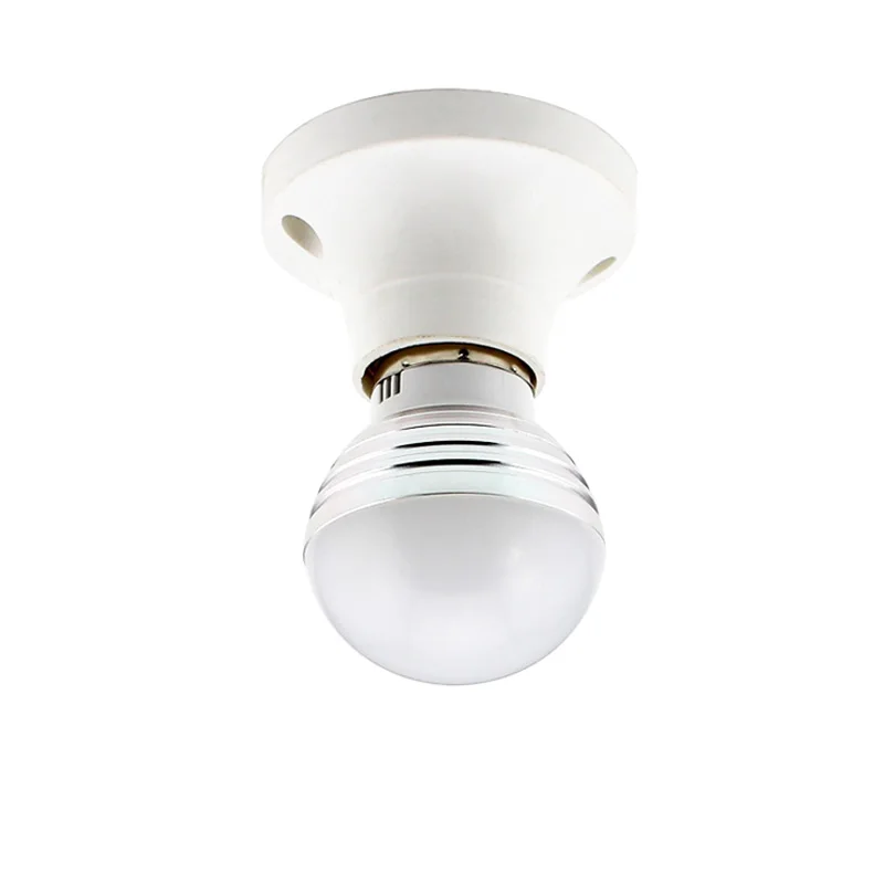 Светодиодная лампа E14/E27/B22 RGB лампы AC110V 220V LED Волшебный светильник праздничное
