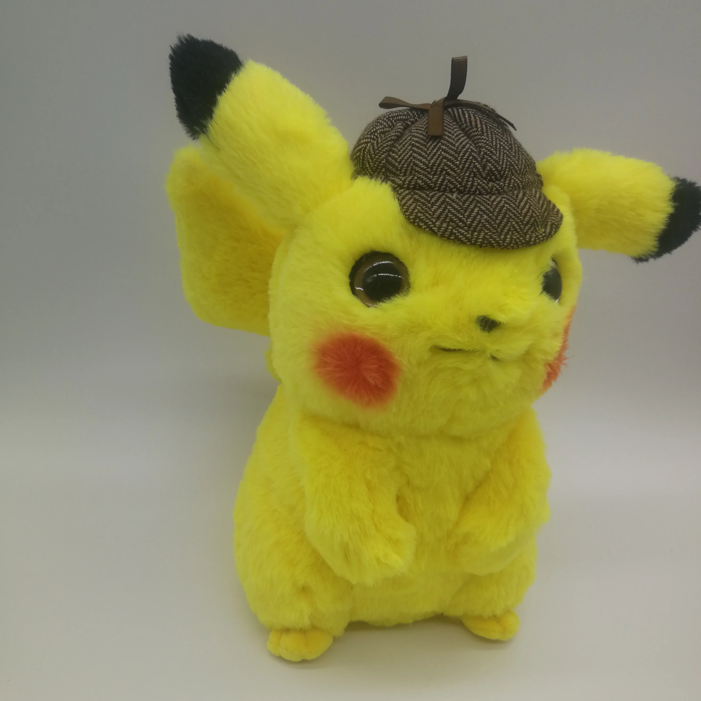 Японское аниме фильм высокое качество Пикачу детектива мягкие игрушки куклы