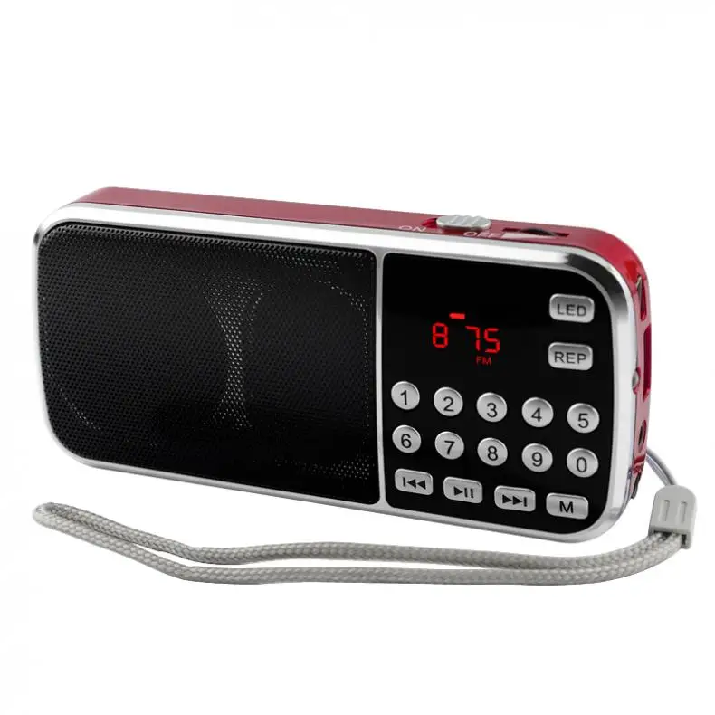 Bluetooth портативный fm-радио FM dab радио portatil am FM radyo MP3 телефон музыкальный плеер динамик Поддержка TF карта U диск USB Play