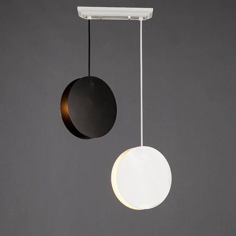 Metal Nordic kitchen Pendant Lighting Children room Colored Pod Hanging Lights Round Led Suspension Luminaire For Dining Room | Лампы и