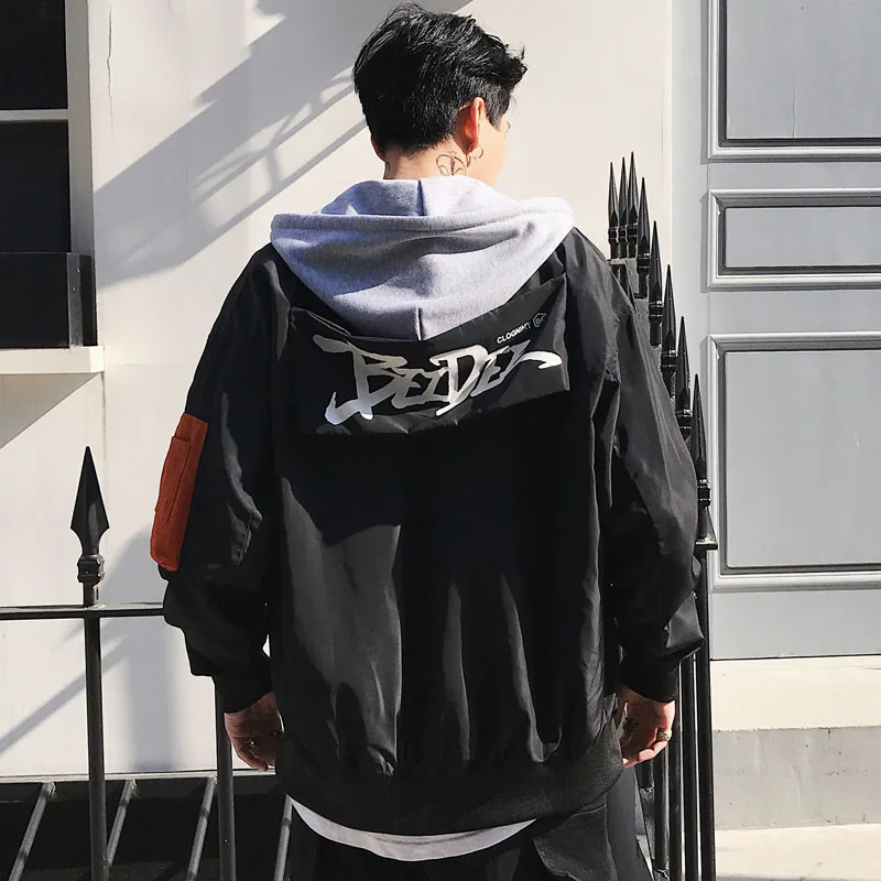 2018 Весенняя Мужская куртка Бомбер пальто и американский размер s-xl | одежда