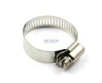 10 pieces 21 44mm stainless steel hose clamp worm gear hose pipe fitting clamp