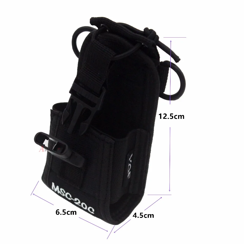 XQF MSC-20C нейлоновый чехол держатель кобура для Kenwood TH-F7 BaoFeng GT-3 UV-5R UV-5RA BF-F8HP UV-82 UV-B6 BF-888S TYT Портативный радио