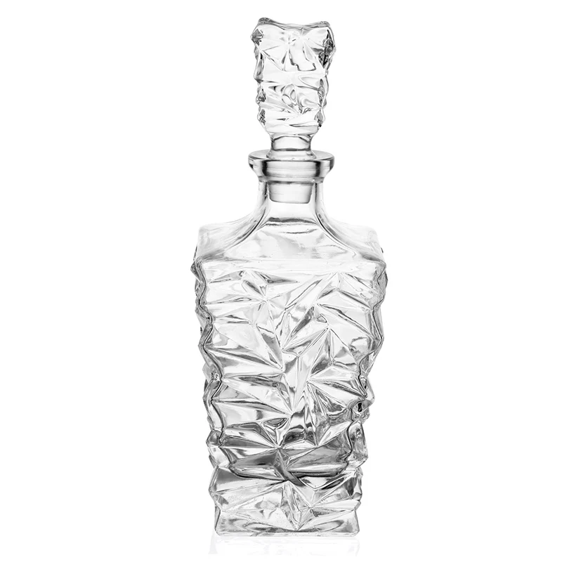 3501 1bottle 1 графин(750 мл) 6 стакан для виски es Beautiful Everest горный Графин Набор Ограниченная серия роскошное бессвинцовое Хрустальное стекло - Цвет: 3501 1bottle