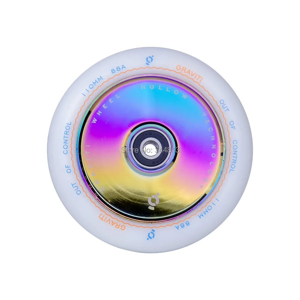 Бесплатная доставка 2 шт. 110 мм высокая эластичность отскок самокат для трюков 88A