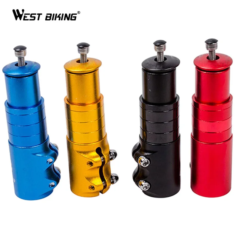 WEST BIKING Алюминий сплав велосипедный вынос руля увеличенная контрольная трубка