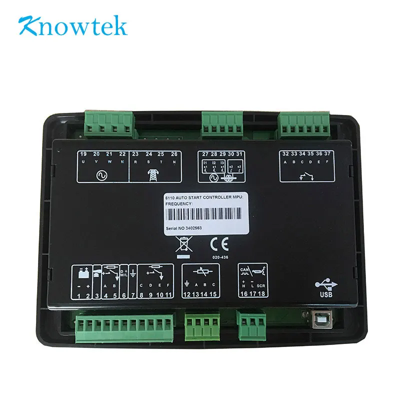 Автоматический контроллер DSE6110 замена для оригинального генератора DSE 6110|Детали