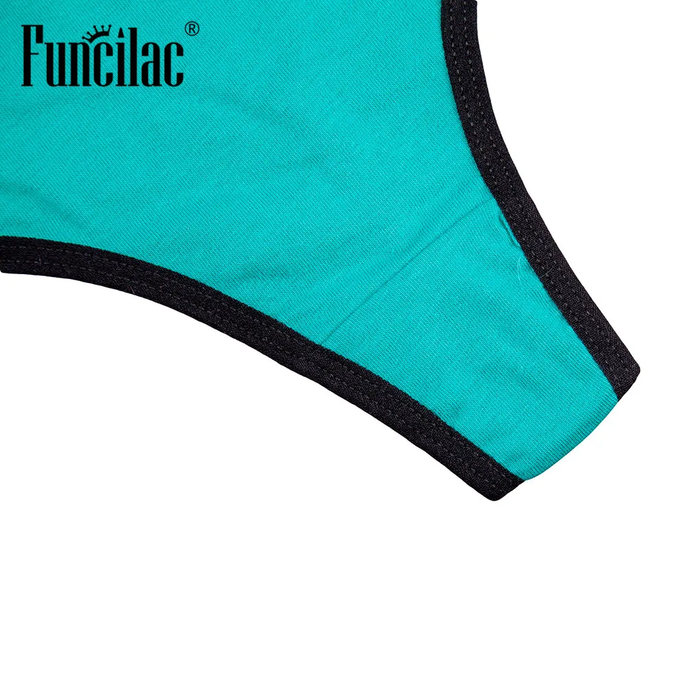 FUNCILAC сексуальные кружевные трусики нижнее белье для женщин стринги и Culotte Femme Stringi