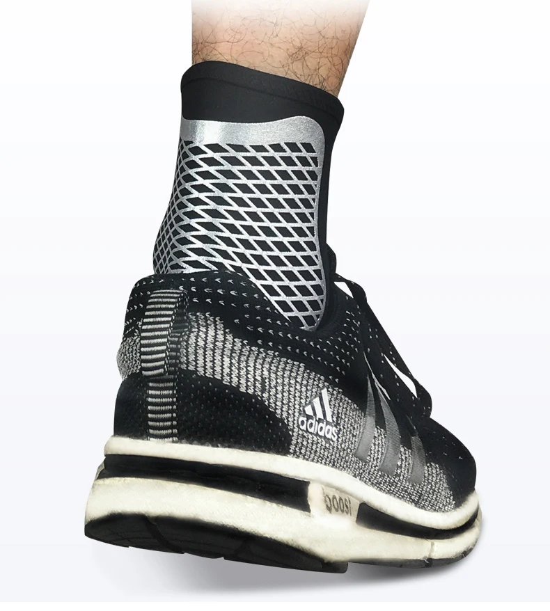 1 шт. Спортивная поддержка лодыжки Футбол Баскетбол Бадминтон Спорт Защита Эластичный Бандаж на щиколотку растяжение брекета защита