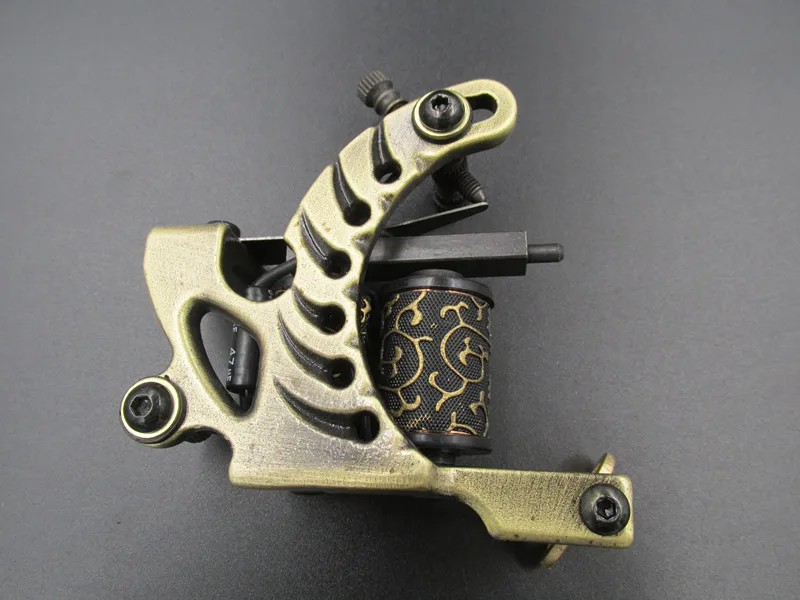 

Professional Coloring Tattoo Machine Coils Shader Quality Tattoo Supply Tattoo Gun Iron Tattoo Machine 10 Wrap Free Shipping