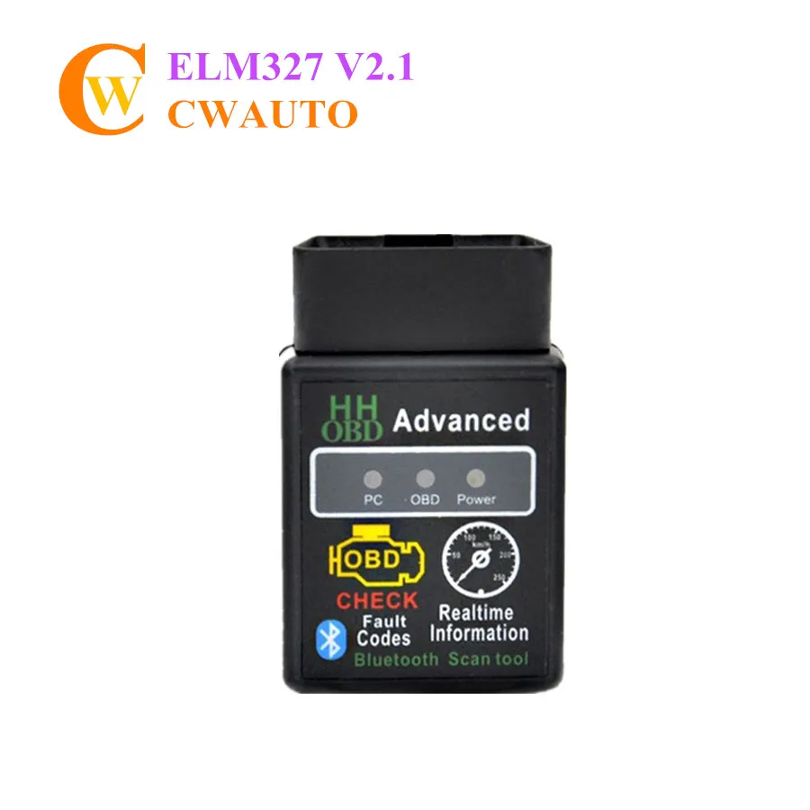 Супер Мини ELM327 V2.1 HH OBD Advanced Bluetooth Elm327 OBD2 сканирующий инструмент для Android|scan tool|obd2 scan