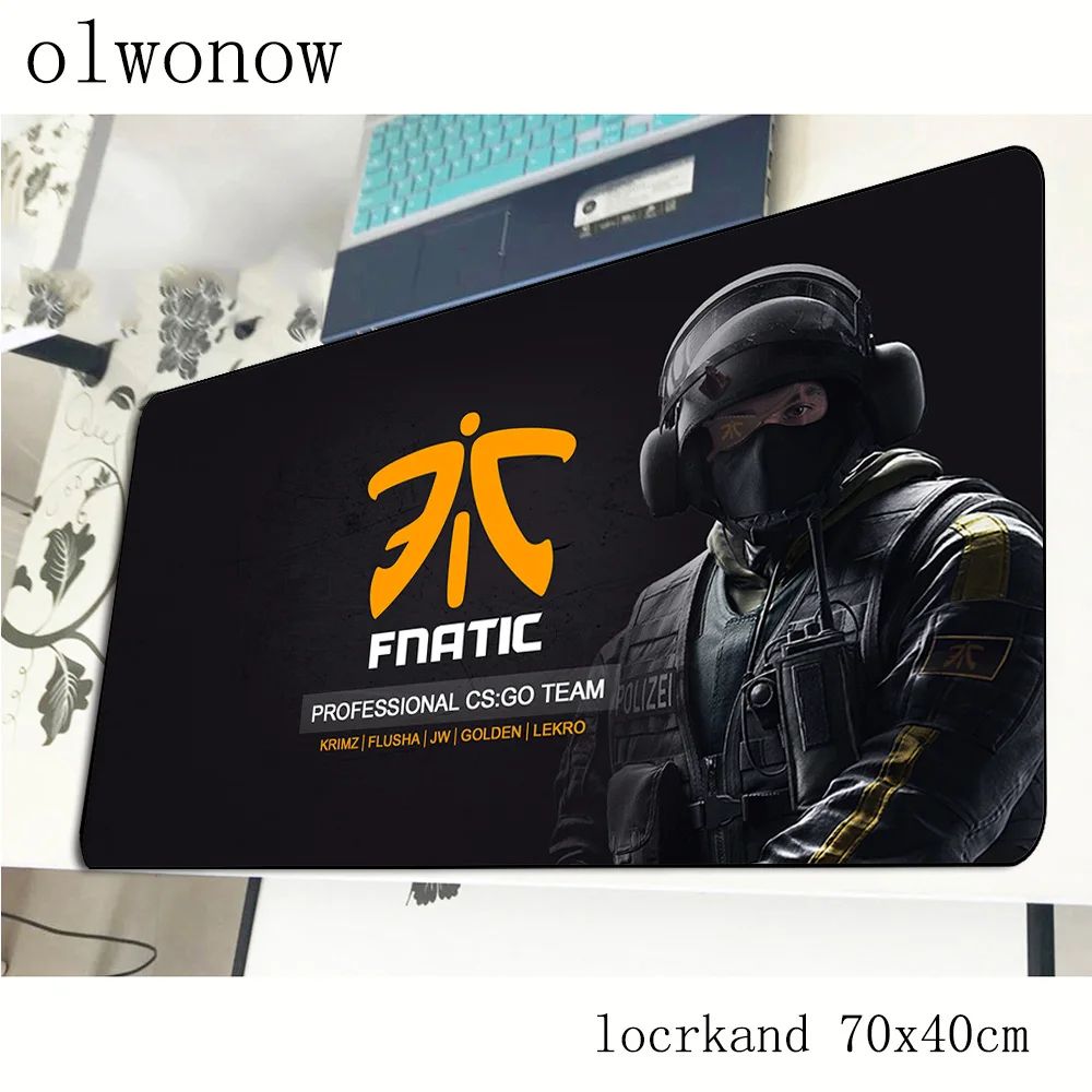 Fnatic Коврик для мыши 700x400x3 мм рождественские подарки игровой коврик геймерский