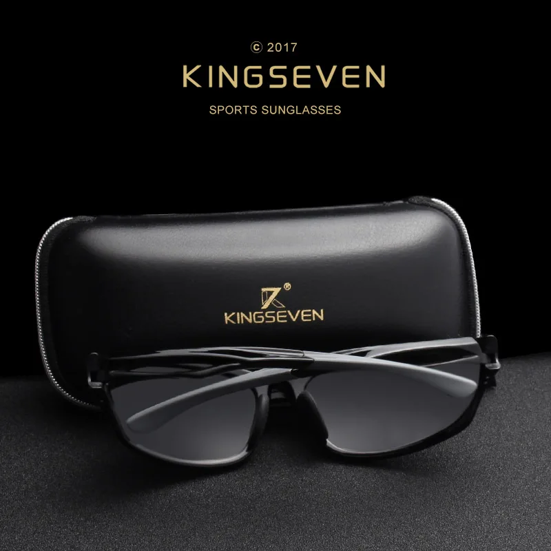 KINGSEVEN мужские солнцезащитные очки для вождения поляризационные ночного видения