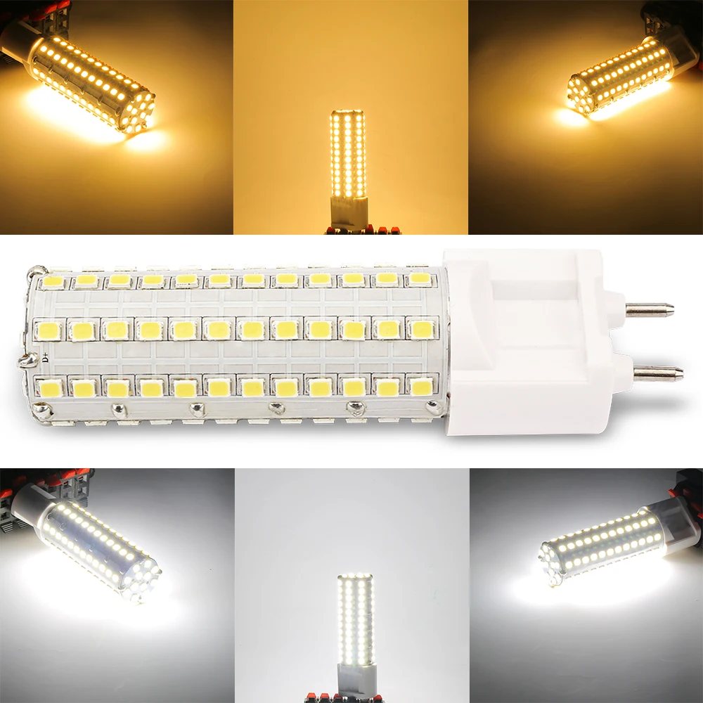 

Wholesale 5pcs/Lot G12 Socket 12W 81LEDs 360 Degree SMD2835 Warm White/Cool White LED Corn Light Lamp Bulb G12 LED 85-265V