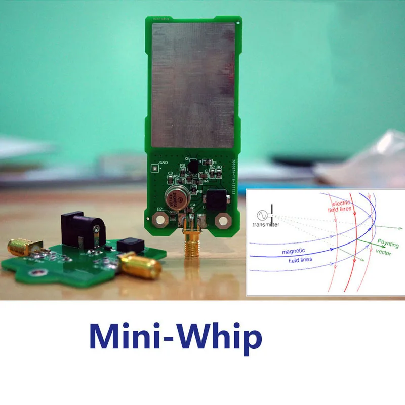 Мини-хлыст Mf/Hf/Vhf Sdr антенна мини-хлыст Коротковолновая активная для рудного радио