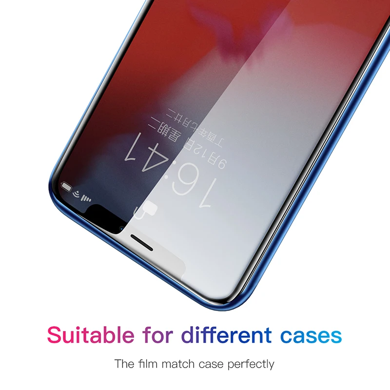 RUIPHONE 0 23 мм 6D Защита экрана для iPhone Xs XR Max защитное стекло полное покрытие