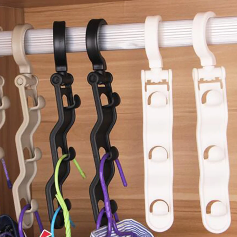2 шт. держатель вешалки органайзер для хранения три секции вертикальная вешалка