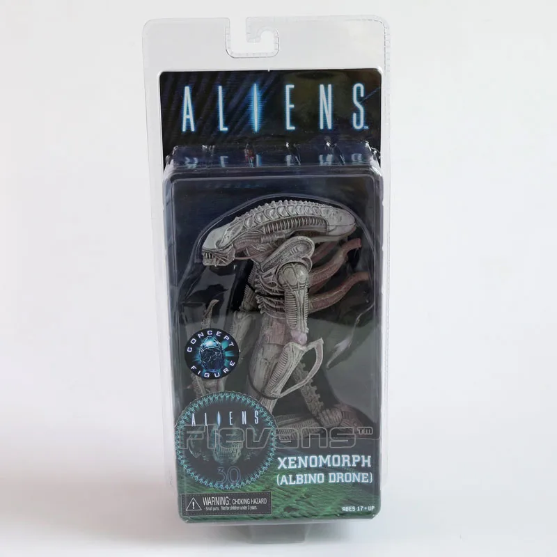 Инопланетянин NECA серии 9 Xenomorph Albino Drone частные Ricco Frost Jenette Vasquez ПВХ фигурка