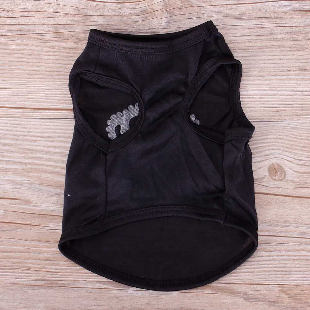 Мягкая летняя футболка для собак одежда высококачественный жилет рубашки щенков