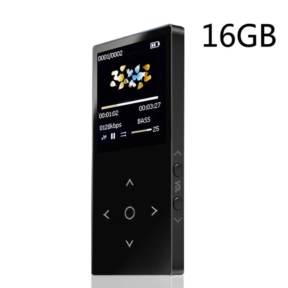 16 Гб Bluetooth MP3 музыкальный плеер сенсорный ключ без потерь качественный звук с fm