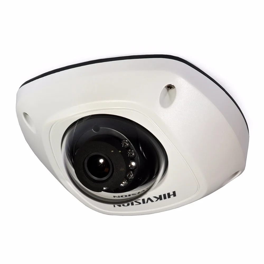 Hikvision 4MP Darkfighter мини купольная DS 2CD2545FWD IS POE Аудио Сигнализация cctv видеонаблюдение