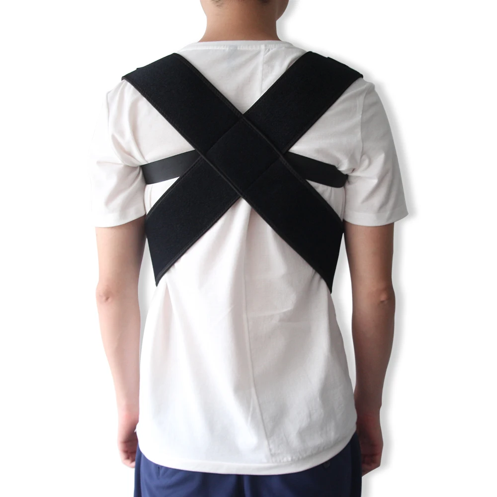 Регулируемый корректор X Shape корсет для спины выпрямитель верхней части плеча